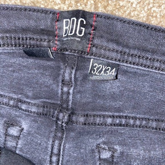 BDG Black Mens Skinny Jeans - Picture 2 of 3